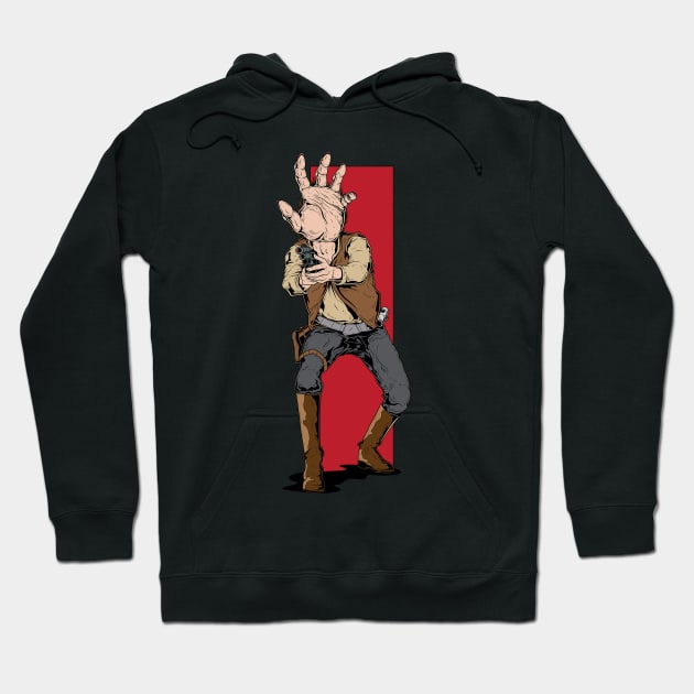 Hand Solo, Handy Rebel Fighter Hoodie by Phryan